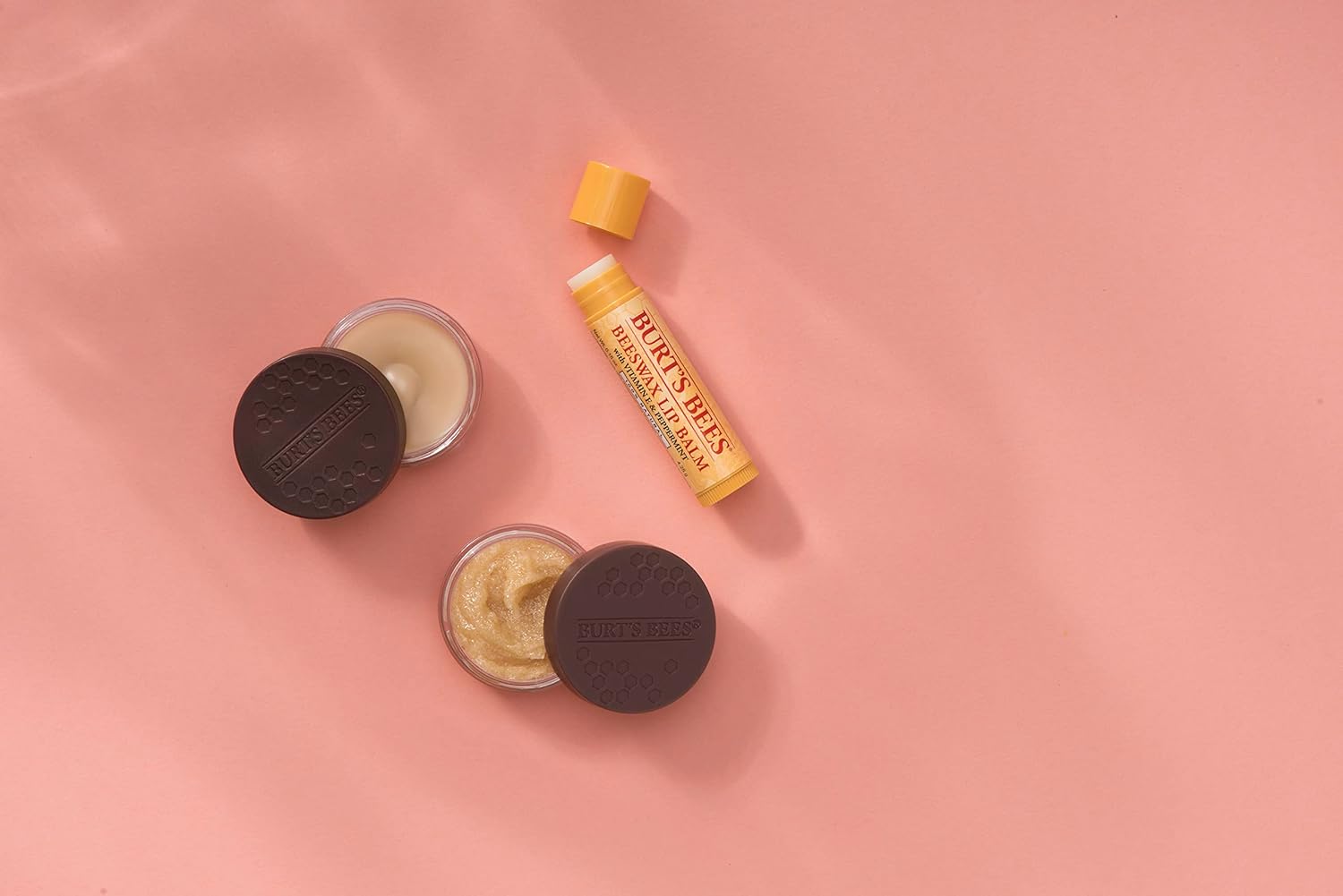 Burt's Bees Conditioning Honey Lip Scrub, Exfoliates & Conditions Dry Lips, with Honey Crystals, Use with Overnight Intense Treatment, Natural Origin Care, 0.25 oz. - Image 6