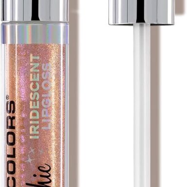 L.A. COLORS Holographic Lipgloss, Glazed Donut CLG426